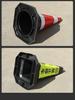 Reflective Rubber Traffic Cone - 70cm & 90cm Conical Isolation Barrier for Road Construction