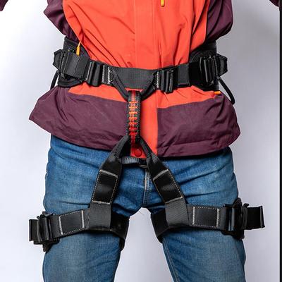 Climbing Harness Reliable Sturdy Simple Adjustable Half Body Safety Belt Protective Gear for Work At Height Sport Wearing