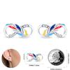 Boucles d'oreilles Attrape-rêves Filet Œil du Diable Souhaits Magnifiques en Argent Sterling 925 Neutre Adaptées aux Fêtes de Fiançailles Bijoux Exquis