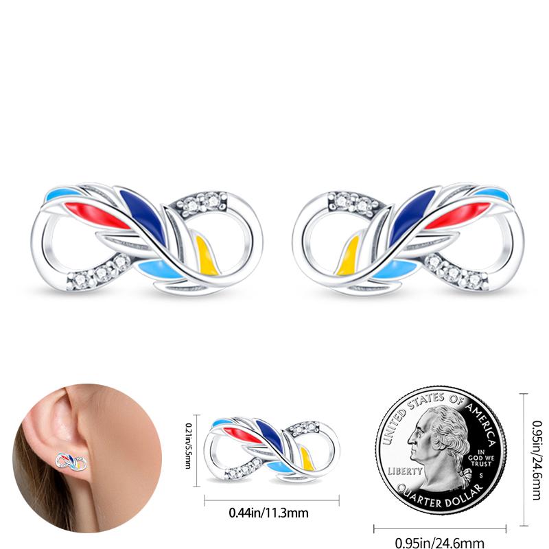 Boucles d'oreilles Attrape-rêves Filet Œil du Diable Souhaits Magnifiques en Argent Sterling 925 Neutre Adaptées aux Fêtes de Fiançailles Bijoux Exquis