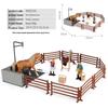 Children's Thousand-Mile Horse Simulation Model Toy and Sand Table Set