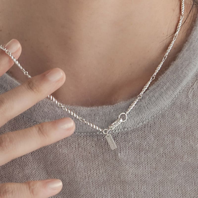 

NUDOOR Rope chain necklace 42cm