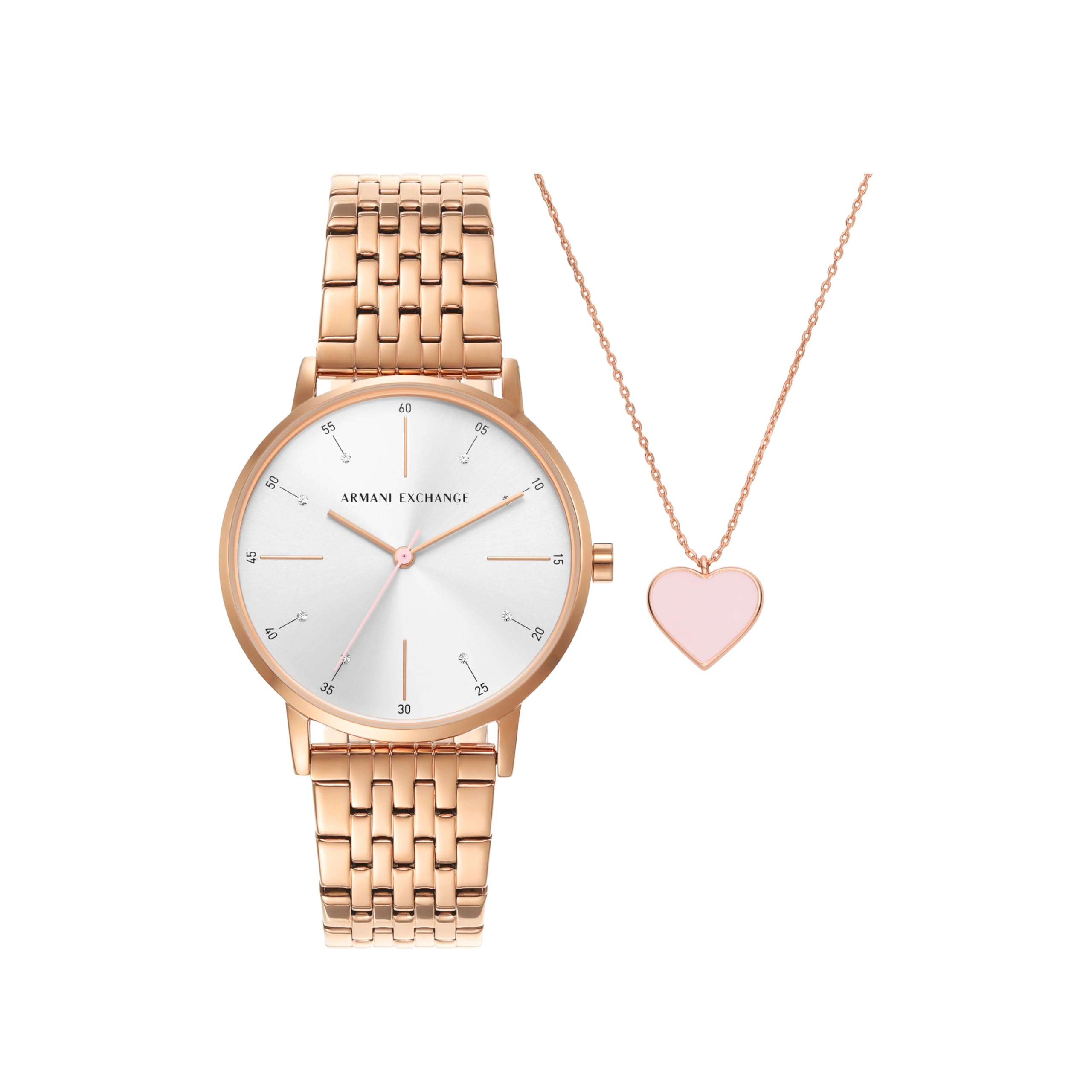 

Armani Watch NA AX7145SET Pink Gold [AX Exchange] Women s золотой