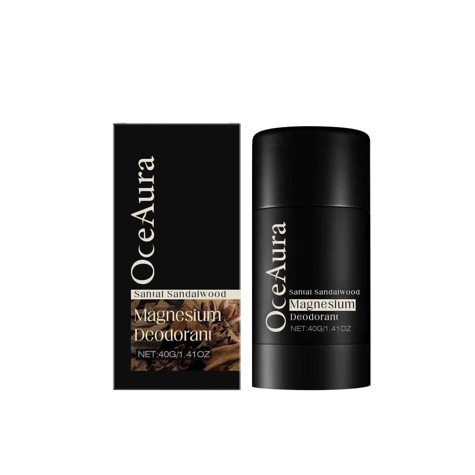 

OCEAURA Sandalwood Refreshing Body Stick: Neutralizes Odor, Gentle & Easy to Apply, Comfortably Scented.