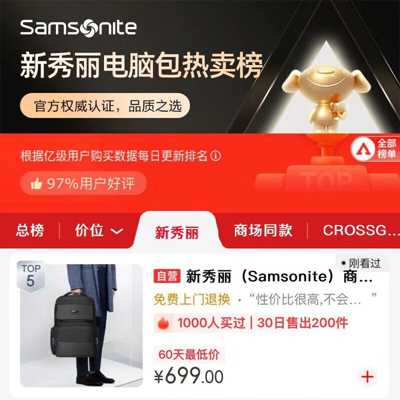 Samsonite Business Commuter Laptop Backpack