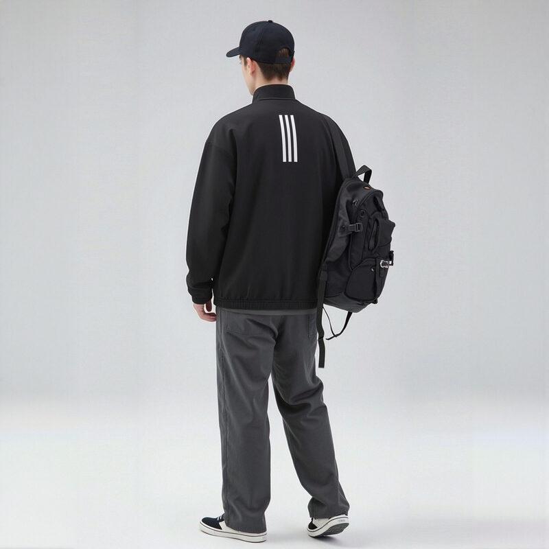 Adidas Unisex Outdoor Hooded Woven Zip-Up Jacket