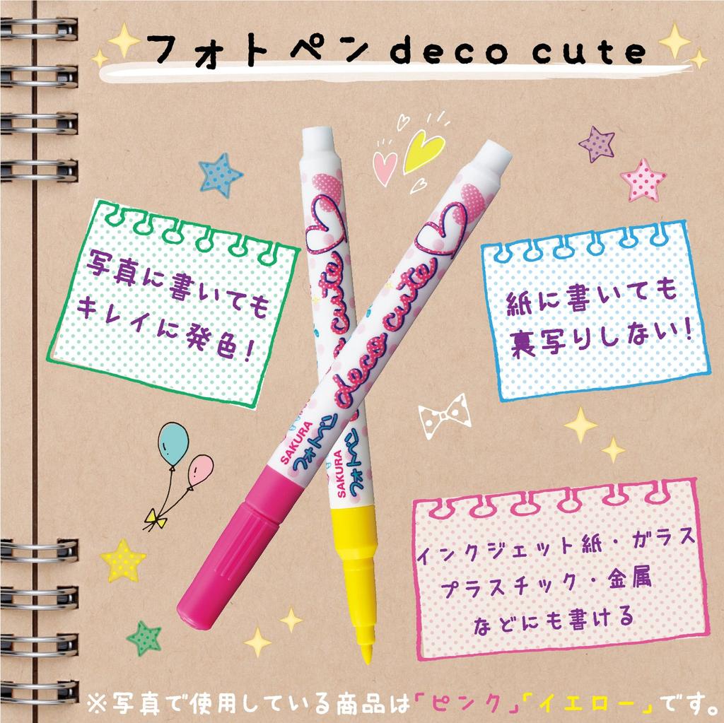Sakura Foto Stift Decocute 10 Cray-Pas Rot, Stifte, ZHK-S10P