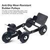 Motorcycle Tire Emergency Tool Foldable with 5 Wheel Flat Tire Moving Booster Device Super Load-Bearing Vehicle Self-Rescue Tool