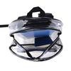 [NICHTAG] Transparenter Rucksack für Herren, A4-Größe, Großes Fassungsvermögen, PVC, Antistatisch, Vinyl, Reinraum, Wasserdicht, Langlebig, Unisex, Beliebt (ZU)
