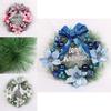 Luxurious Pvc Christmas Wreath For Front Door Elegant Xmas Party Garland Decor