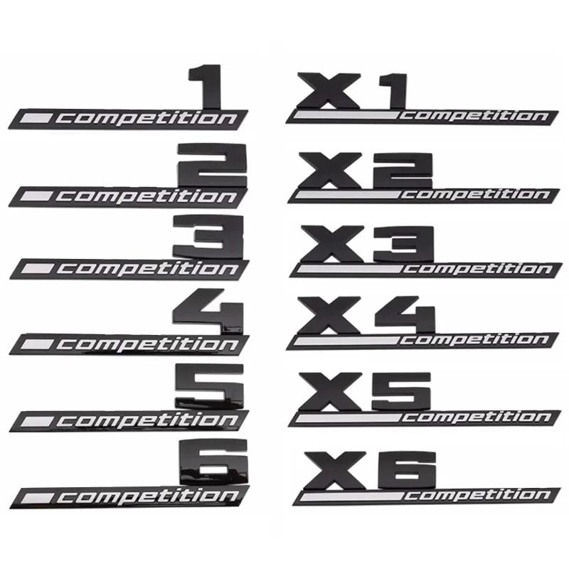 3D ABS competition car trunk badge emblem Thunder edition sticker for BMW M1 M2 M3 M4 M5 M7 M8 x2m x2m x3.0 m x4m X5M X6M x7m X5