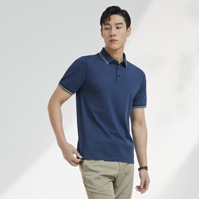 YOUNGOR Men s Lightweight Comfort Polo Shirt M