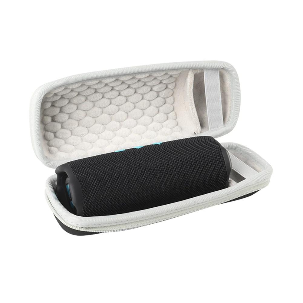 Hard Travel Case with Adjustable Shoulder Strap Waterproof Storage Bag Hard EVA Speaker Case for JBL Flip 7 Portable BT Speaker