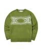 CRITIC Wormhole Noise Knit Green