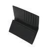 Daks Black Dd Logo Matte Leather Long Wallet Dbwa2f361