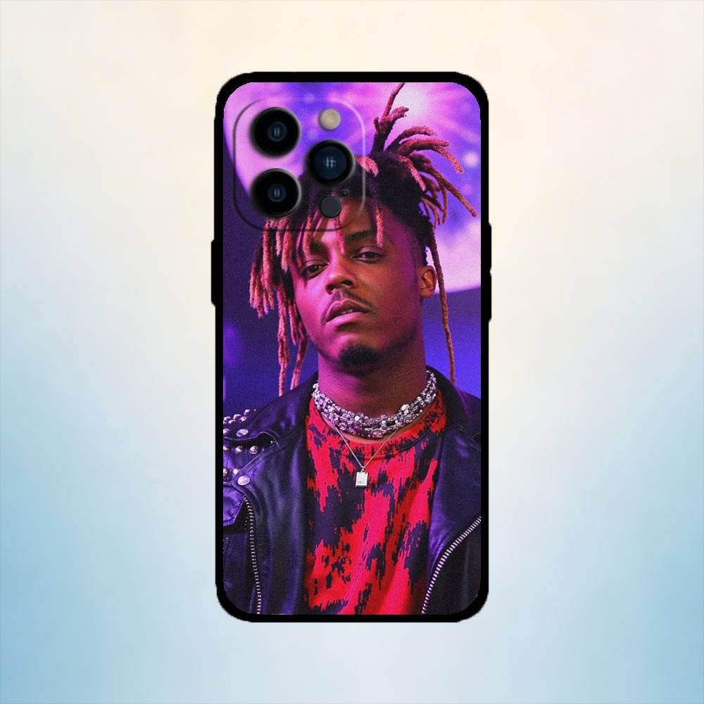 

AAA America rapper J-Juice W-Wrld Phone Case For iPhone 17,16,15,14,13,12,11 Plus,Pro Max,XS,Soft Silicone Black Cover iPhone17