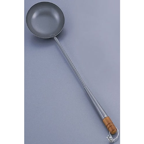 Hasemoto HA Titanium Chinese Ladle, 13cm, Body: Titanium, Handle: Wood, Japan, ATY8113
