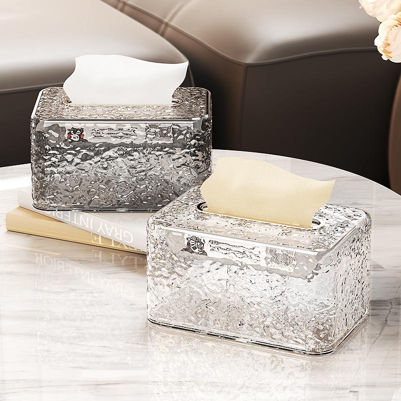 High-End Luxury Tissue Box for Living Room - Elegant Napkin Storage for Coffee Table