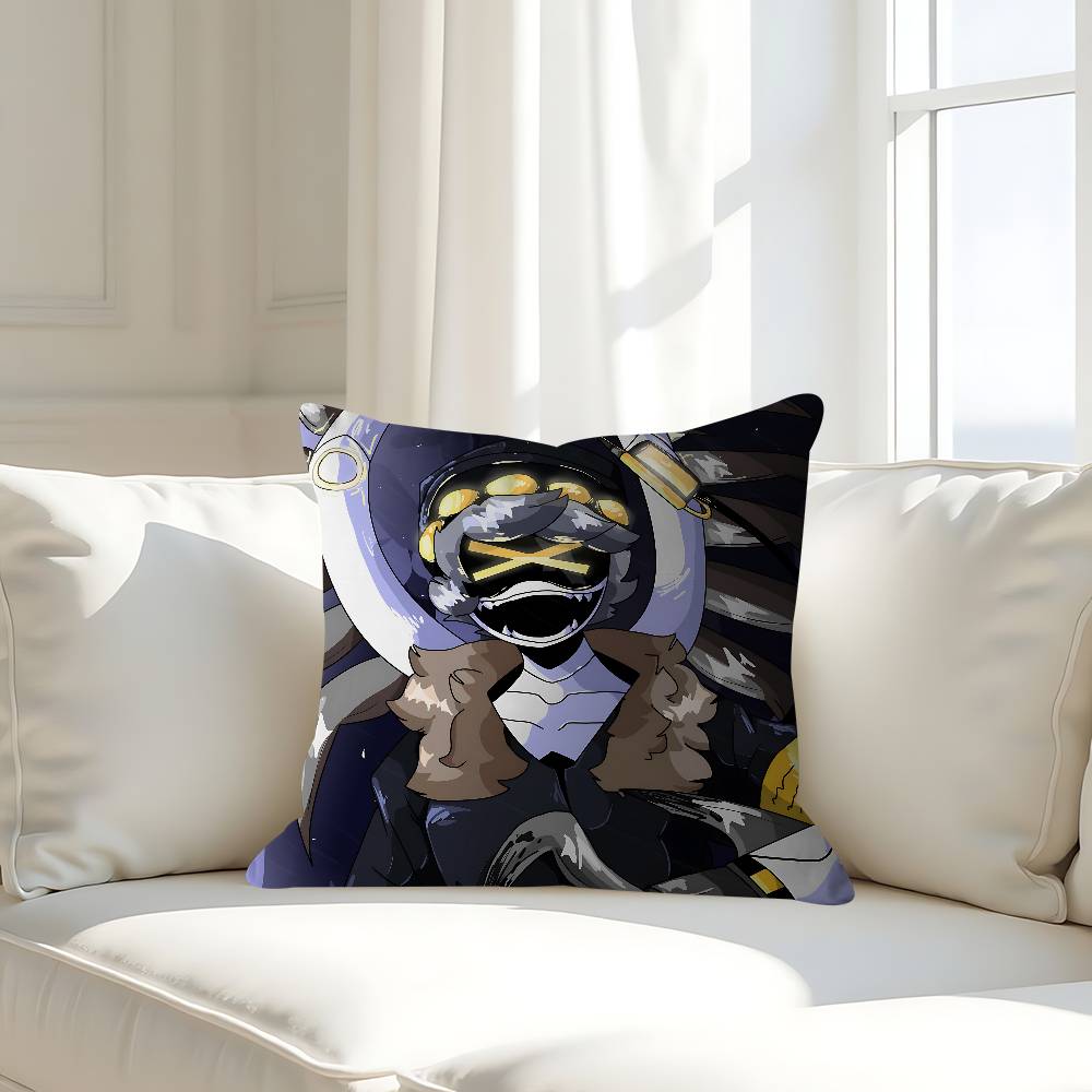 Anime Murder Drones Povlak na polštář Odnímatelný Pratelný Potah na polštář – Celoroční Měkké Lněné