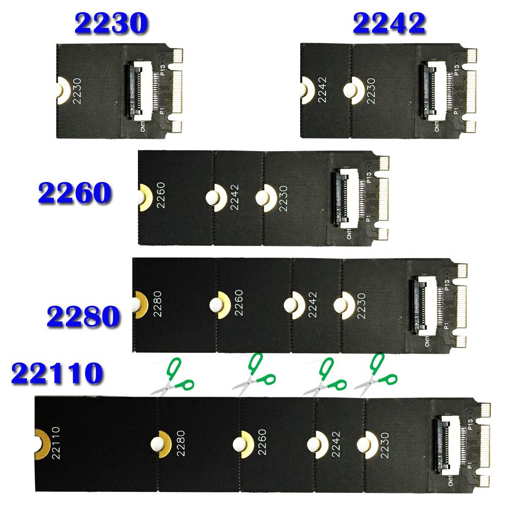 mSATA to M.2 SATA Adapter Board