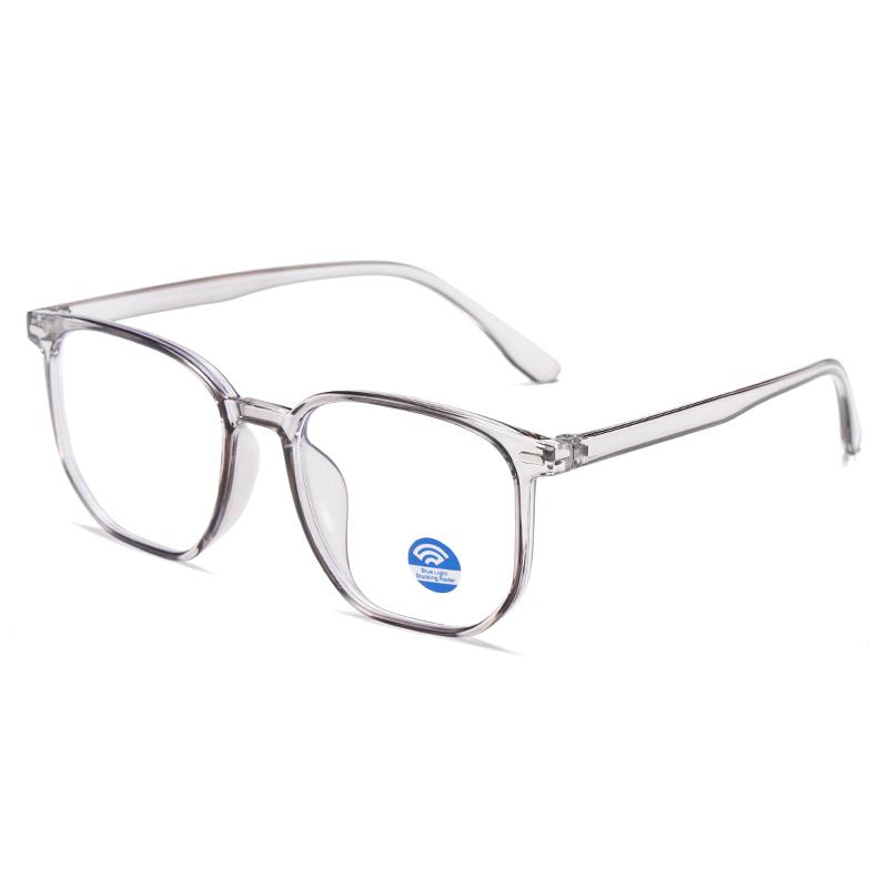 Blue Color Lightweight Design Blocking Glasses Square Nerd Eyeglasses Frame Anti Blue Color Ray Computer Game Glasses