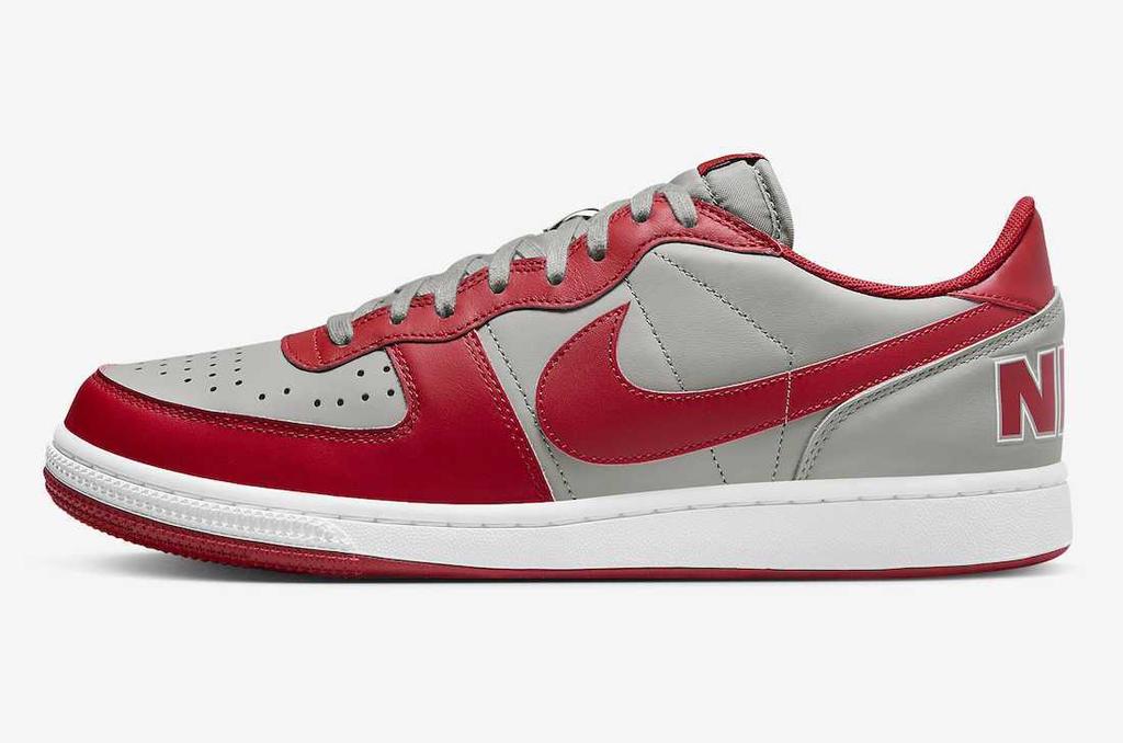 FZ4036-099 Nike Terminator Low Varsity Red and Medium Grey (Men's)