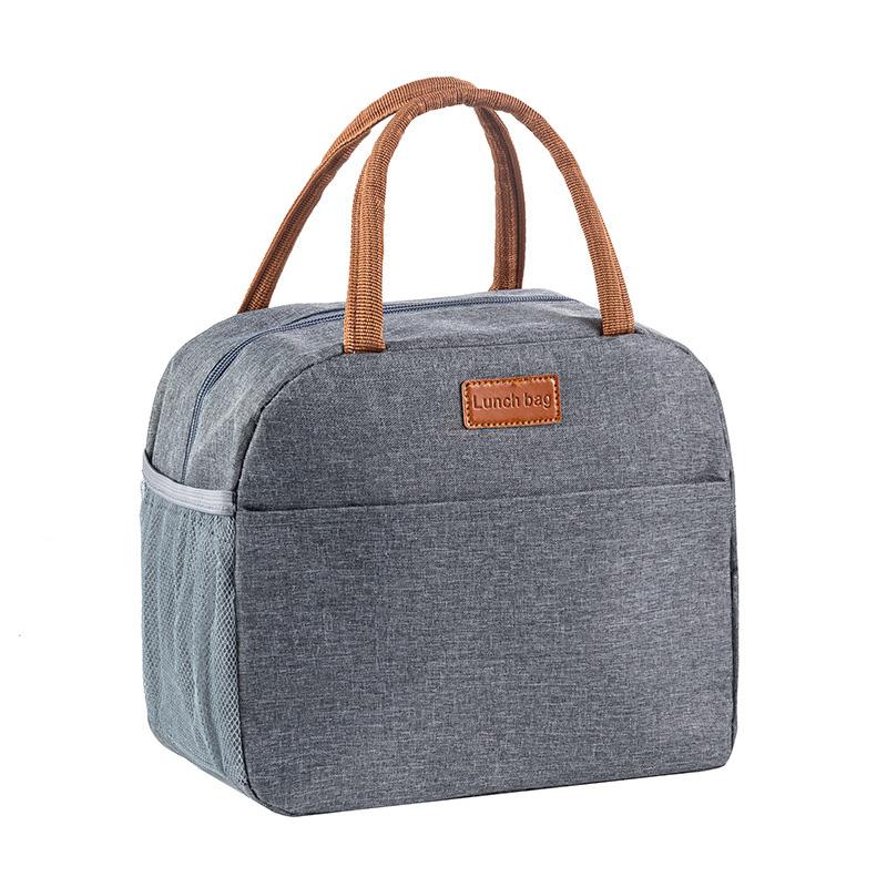 Lunchbox Lunchtas voor Vrouwen Volwassenen Mannen, Herbruikbare Leuke Lunch Emmer Tas - Lekdicht, Grote Capaciteit Geïsoleerde Lunchbox Draagtas, C
