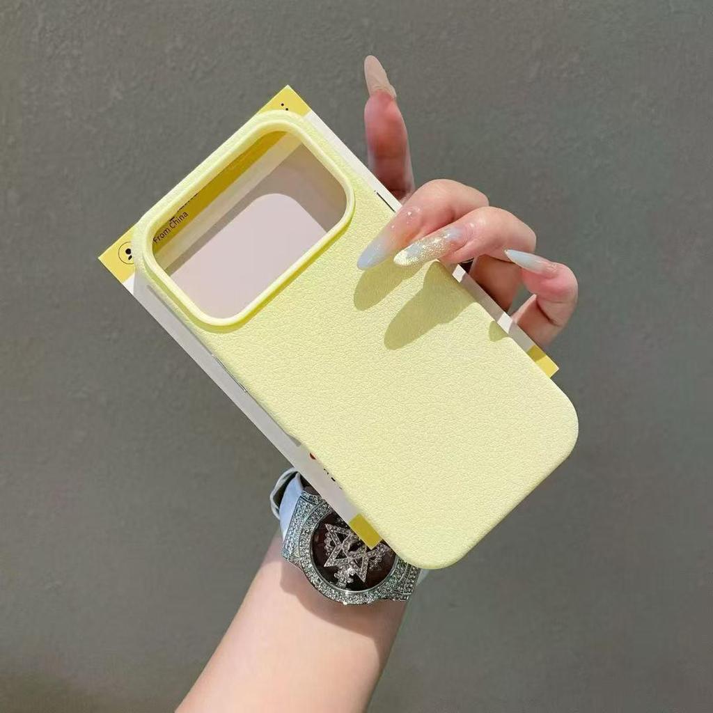 Lychee Texture Case: Drop-Proof, Magnetic Protection for iPhone 17 Pro Max, 16 Pro, 15, and 14.