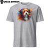 Colorful Tibetan Terrier Dog Unisex T-Shirt | Vibrant Design | Short Sleeve Tee