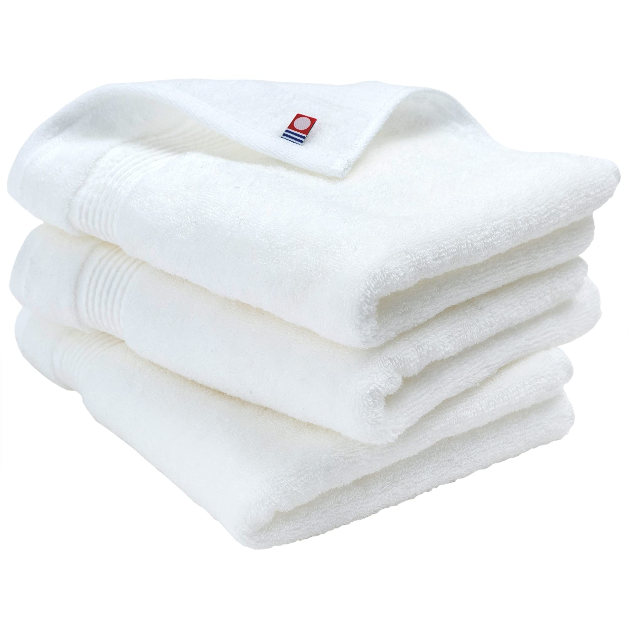 

SHIKITOWEL Полотенце Имабари Лицо fuyu Сделано Быстро Мягкое и Среднее Сертифицированное Полотенце Имабари Полотенца, Набор из 3 штук, 1.01, Япония, Впитываемость, Упругое,