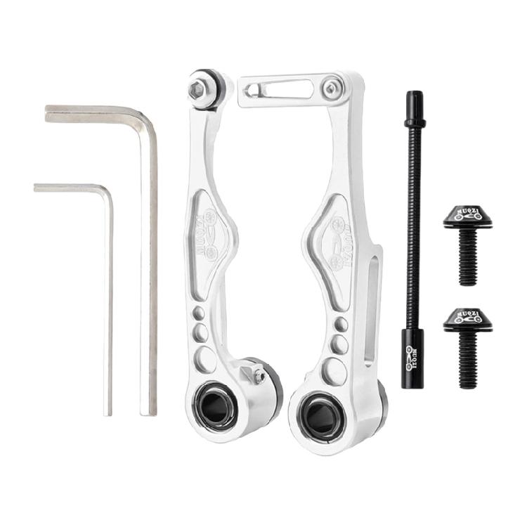 Pinza V-Brake Pieghevole Bici Braccio Corto/Lungo Lega di Alluminio Pinza V-Brake Maniglia Leva Freno Ciclismo Pinza Strumento