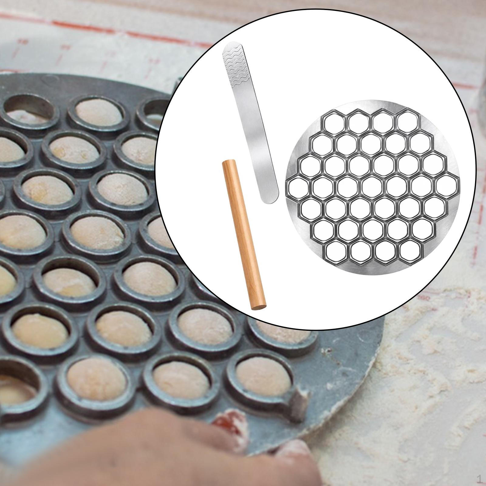 Набор для лепки пельменей Инструмент для приготовления равиоли Удобный для дома, Практичный Профессиональная долговечность 37