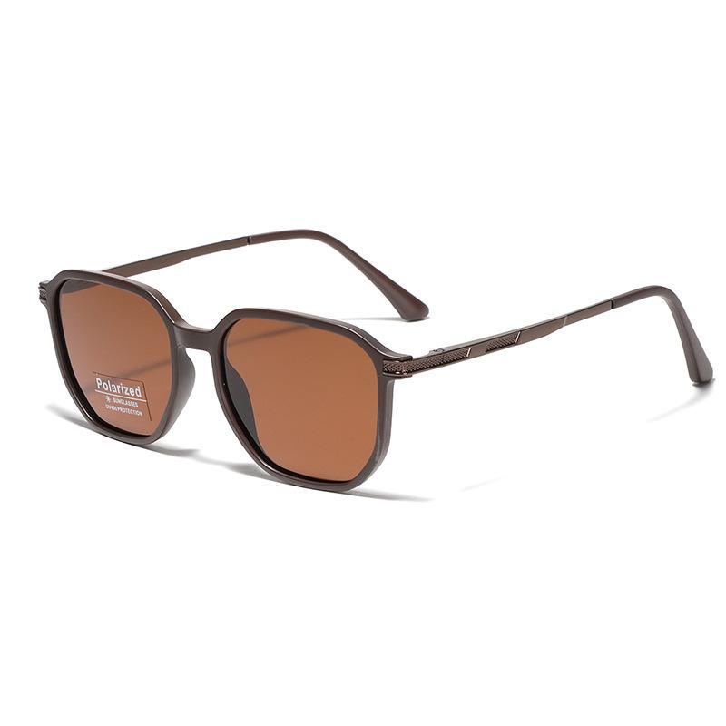 

Очки квадратные полуметаллические поляризованные солнцезащитные очки мужские солнцезащитные очки женские Ins