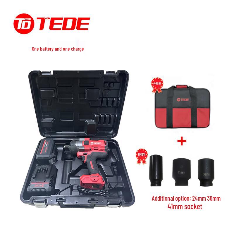 

TEDE YD-5021 Brushless Cordless 3/4-inch High Torque Impact Wrench