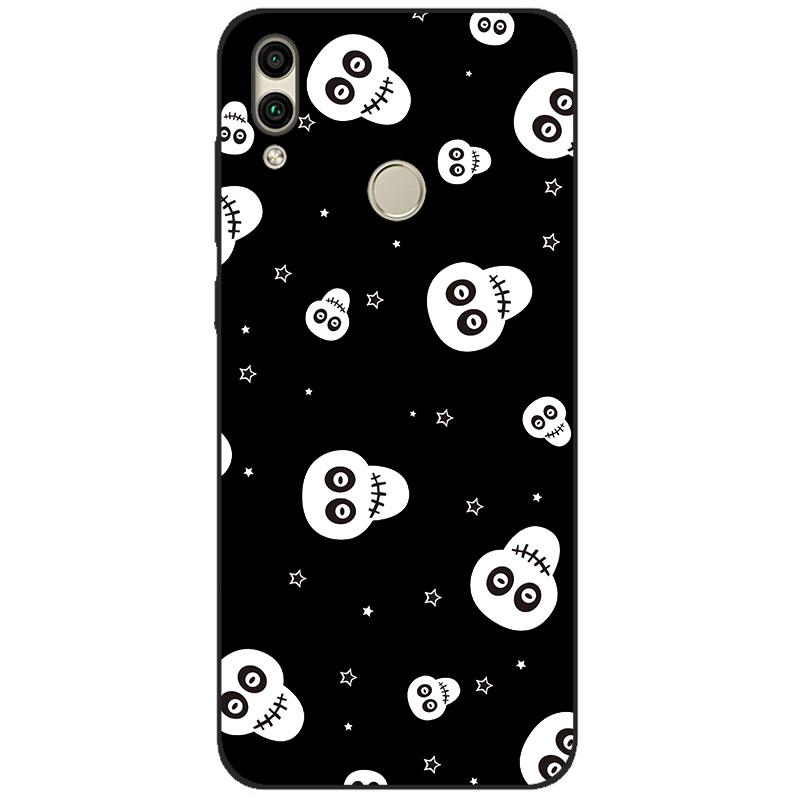 For Huawei Honor 8C 8 C Shockproof Protective Phone Case on Honor 8C Fashion Silicone Cover Honor8C Case 6.26" Honor 8C Case
