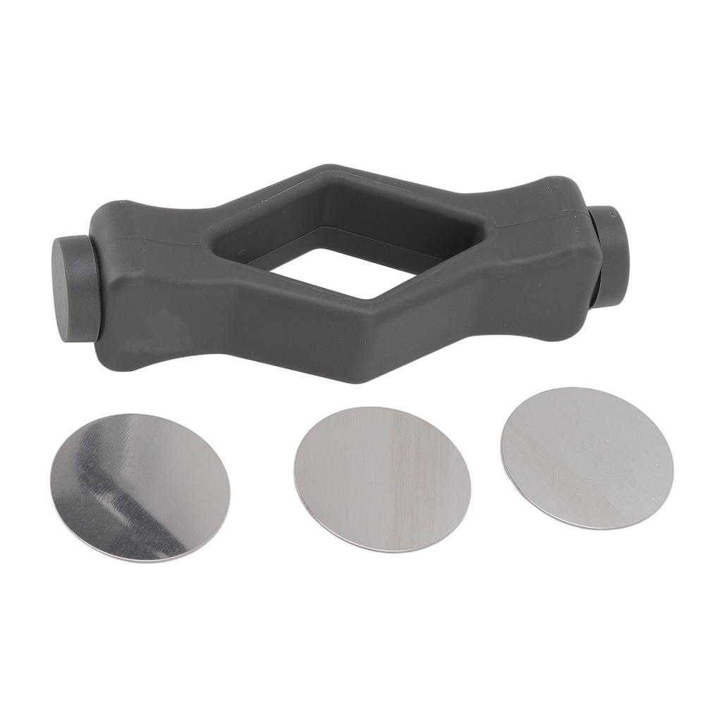 Front Load Washer Door Prop Mouth Shape Strong Magnet Washer Door Stop Prop for Home Black