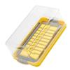Efficient Butter Cutter Butter Storage Box Butter Dish with Clear Lid Plastic Material Butter Container for Butter X3UC