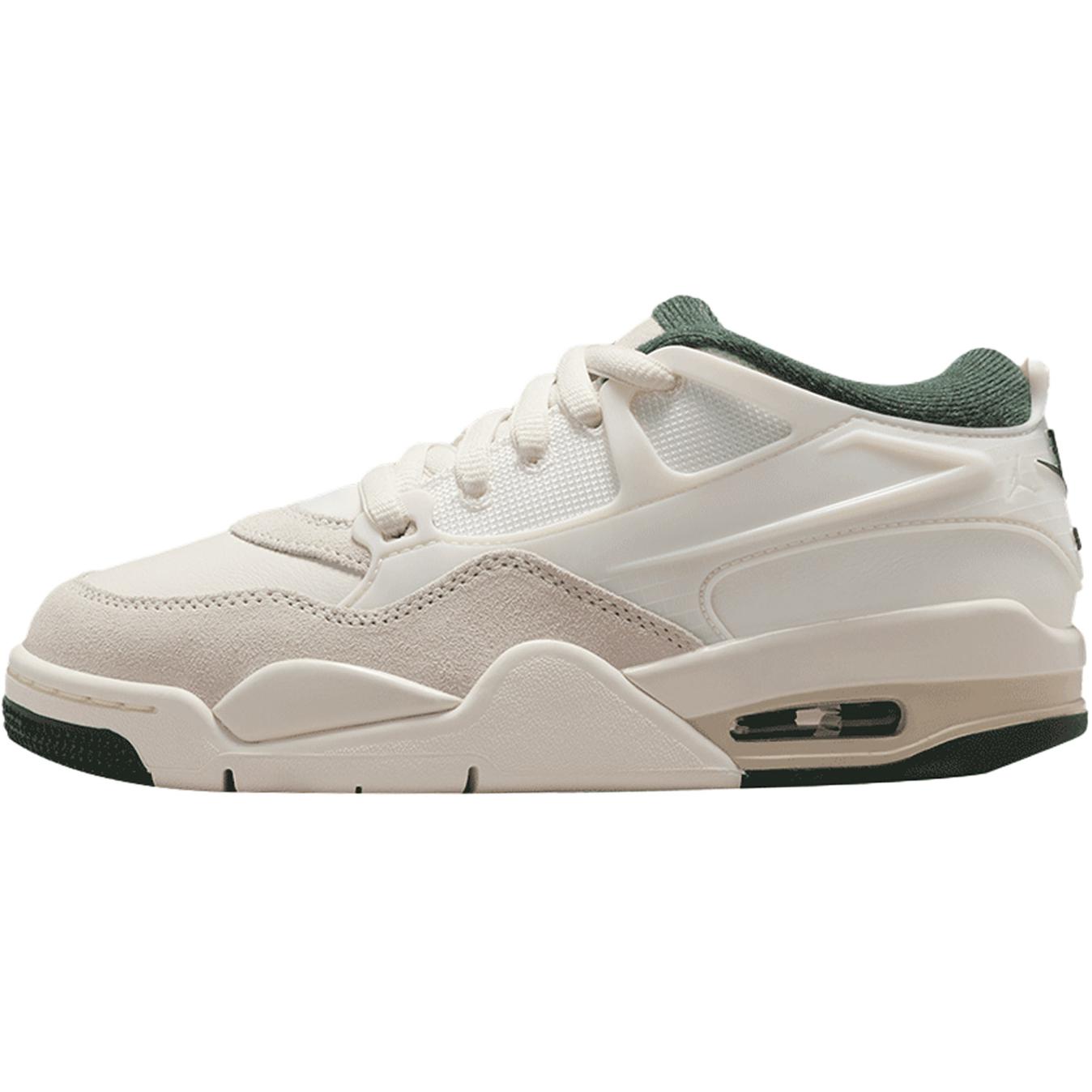 Jordan Air  4 RM Comfortable Low Top Kids Basketball Shoes Unisex sneakers White FQ7938-105 36
