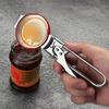 Stainless Steel Adjustable Jar & Bottle Opener- Multi-Functional Kitchen Tool with Ergonomic Grip for Easy Opening of Jars, Cans