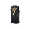 Nike NBA Basketball Jerseys Men's Black Moderate Straight Fit AV4674-011