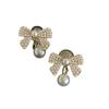 Pearl Mosquito Coil Disc Ear Clips: No-Pierce, Elegant French-Style Earrings for Women