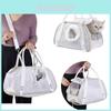 Pet Carrier Bag With Pu Material For Small Cats And Dogs Portable Travel Tote For Pet Owners
