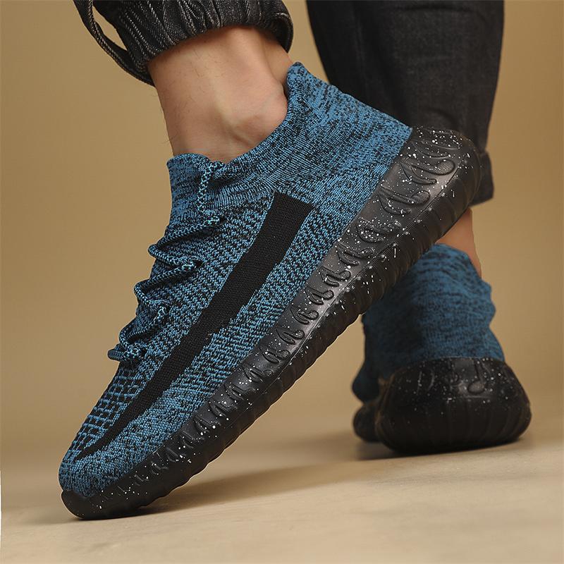 TUINANLE Pánske bežecké topánky sieťovaná priedušná platforma tenisky na šnurovanie ľahké tenisky vulkanizované topánky