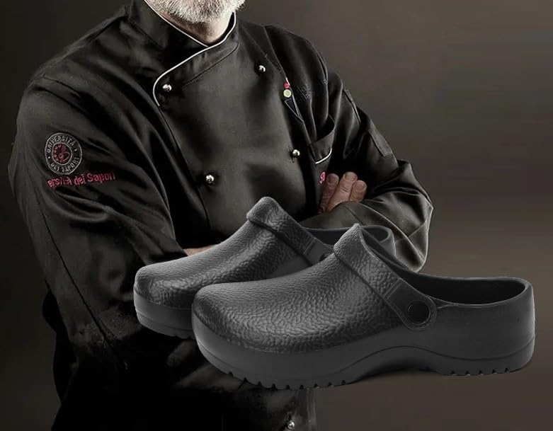 Kitchen Chef Clog Sabot Restaurant Rubber Ultra Rainy Abrasion [FleurUneffe] Shoes, Shoes, Sandals, Sandals, Sandals, Men's, Women's, EVA, Kitchen,
