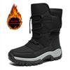 Men's Winter Shoes Waterproof Men's Boots Warm Plush Snow Boots Outdoor Non-slip Hiking Boots Sneakers Men Work Ankle Boots