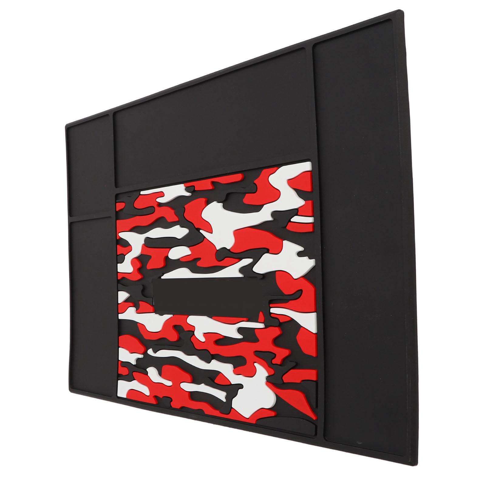 

Barber Mats Slip Resistant Salon Barber Station Organizer Pad Flexible Silicone Mat