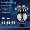 Wireless 7-Blade Multifunctional Electric Shaver with Digital Display and Hair Clipper