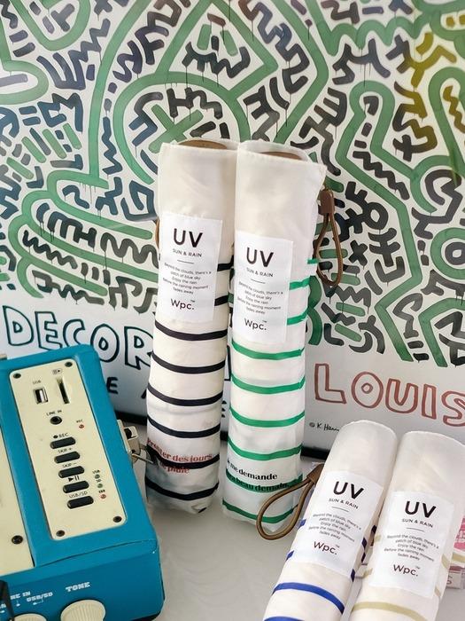 

WPC. WPC. Umbrella French Border Lightweight Mini 3-Stage Parasol AL02-037-002 beige