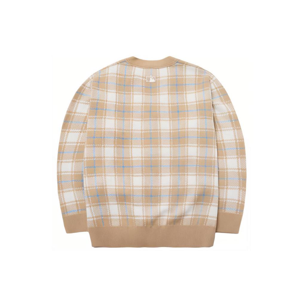 New MLB New York Yankees Knitwear Unisex Brown 3AKC00121-50BGS