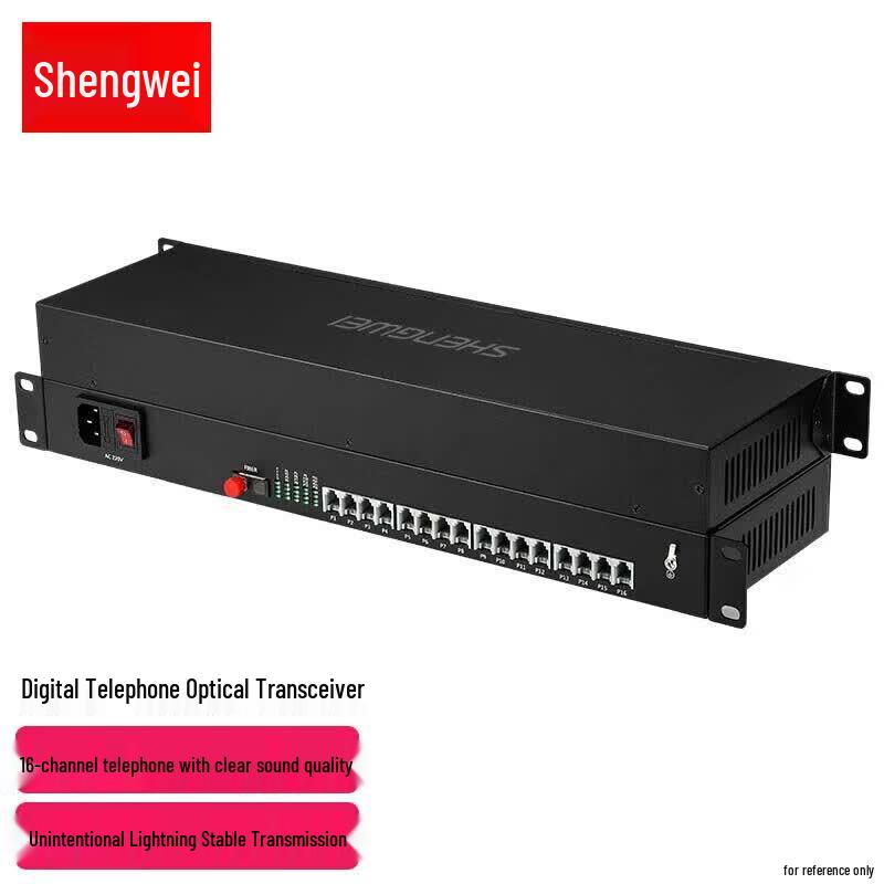 Shengwei BGDJ1600 16-Channel Telephone Optical Transceiver